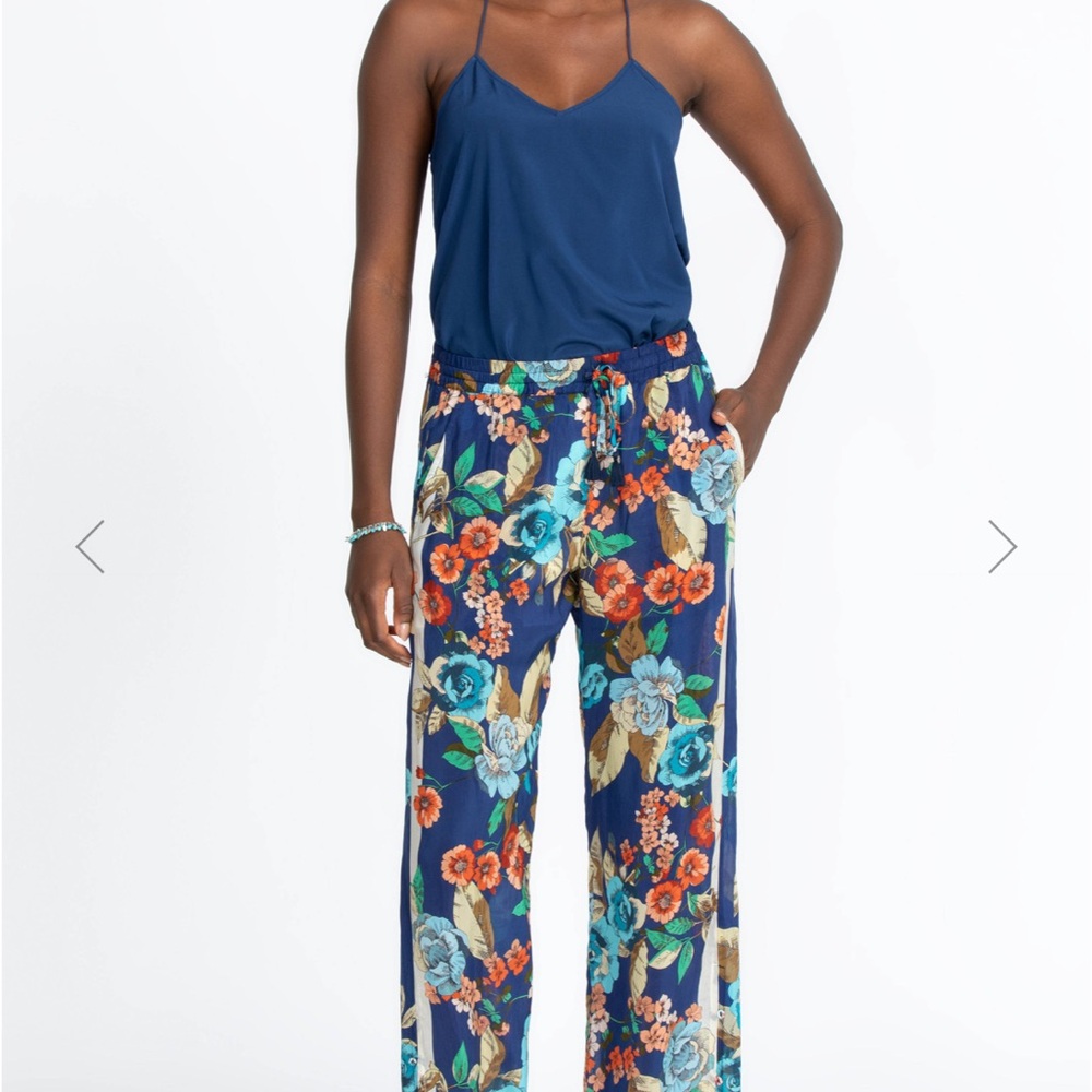 Johnny Was Emma Divine floral pants